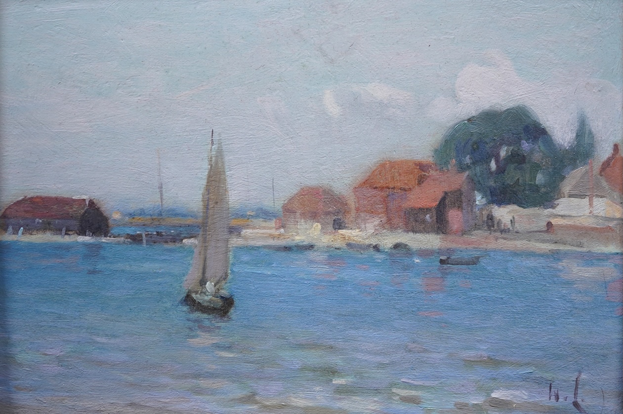 Sir Samuel Henry William Llewellyn GCVO PRA RBA RI, (1858-1941), ‘Bosham Harbour, West Sussex’